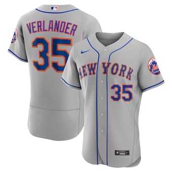 Men's New York Mets #35 Justin Verlander Gray Flex Base Stitched Jersey Dzhi,We sell and wholesale Men's New York Mets #35 Justin Verlander Gray Flex Base Stitched Jersey Dzhi on line form chian!
